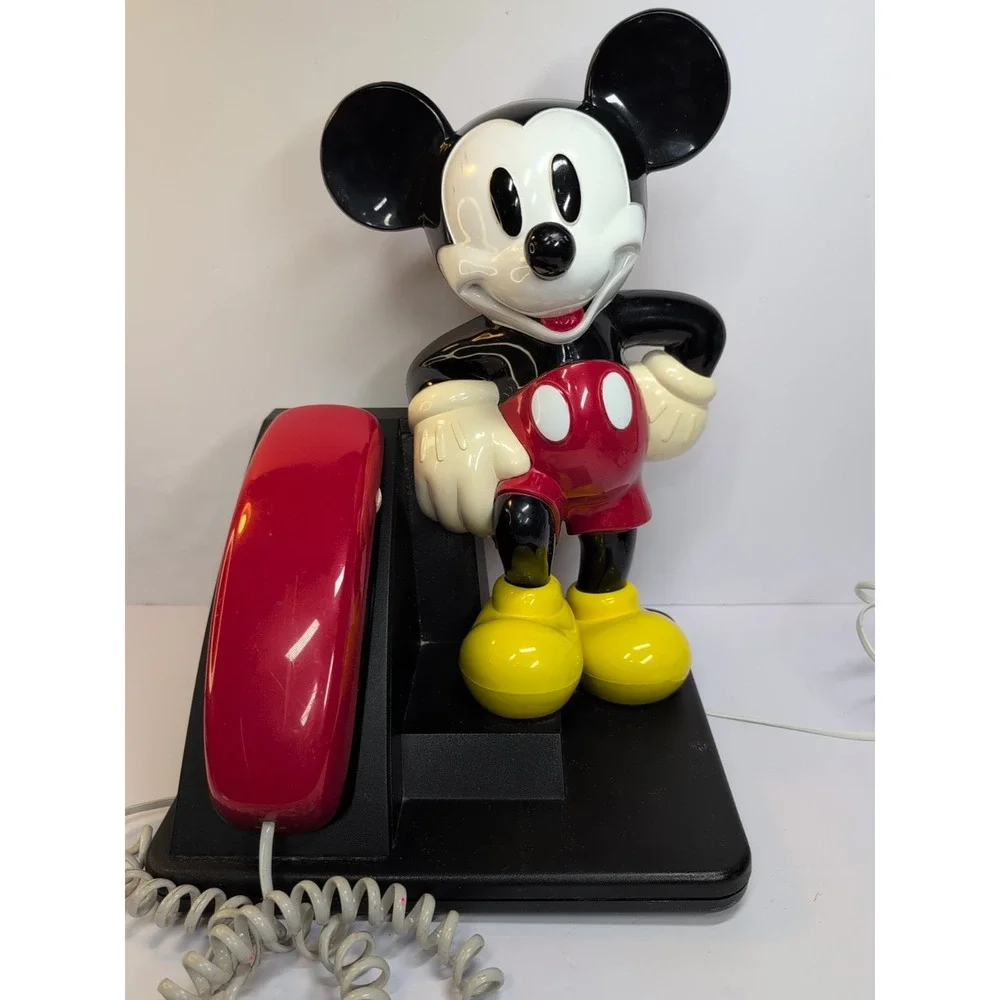 Mickey Mouse Push‎ Button Phone AT&T Vintage